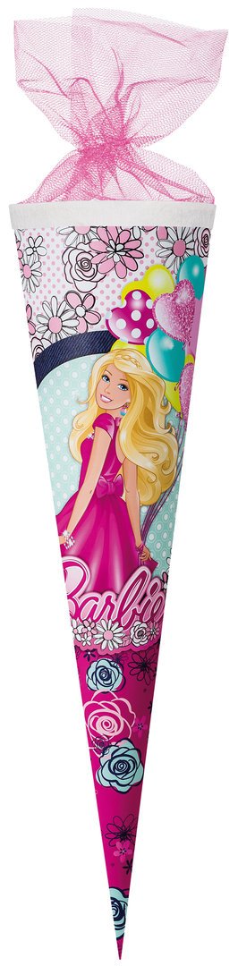 Schultüte - Barbie Schulanfangsparty 35 cm - mit oder ohne Füllung wählbar