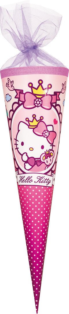 Schultüte - Hello Kitty Prinzessin 35 cm - mit oder ohne Füllung wählbar