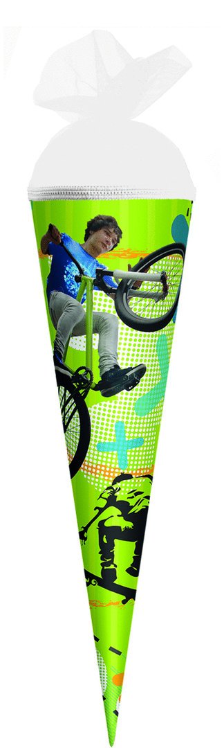 Schultüte gefüllt - BMX Skater (R) - 35 cm