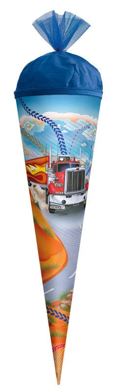 Schultüte gefüllt - Truck (R) - 35 cm