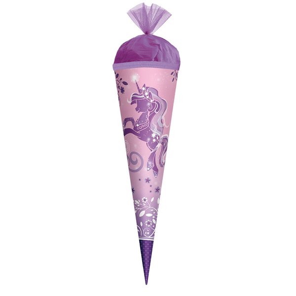 Schultüte - Purple Unicorn  - 50 cm mit oder ohne Füllung wählbar (R)