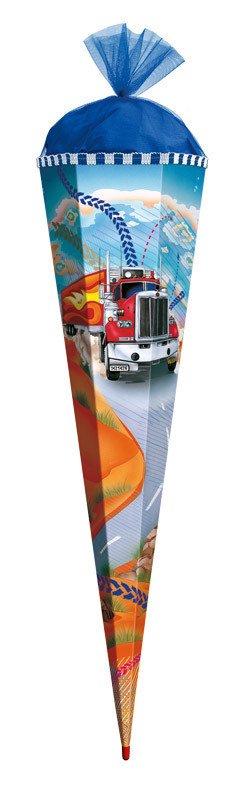 Schultüte gefüllt - Truck - 85 cm